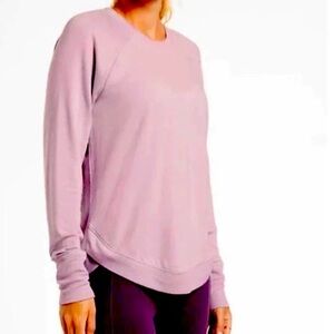 Athleta Women's Mauve Dusty Purple Longsleeve Mindset Sweatshirt Size 1X